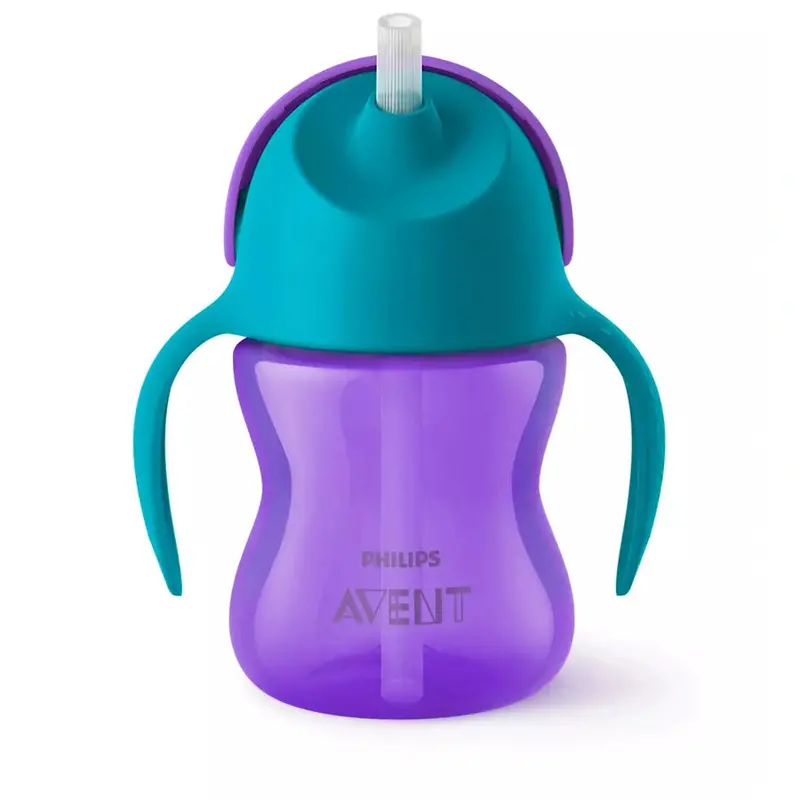 Philips Avent Bendy Straw Sippy Cup – Flexible Design For Babies 9+ Months (Scf796/00) 1