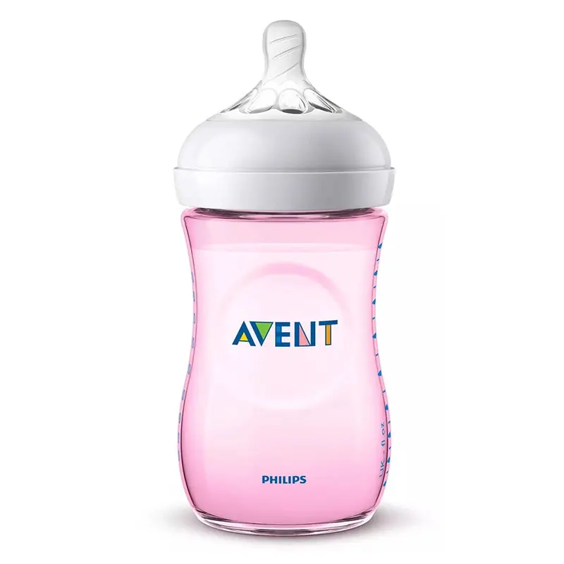 Philips Avent Natural 2.0 Baby Bottle – 260Ml Pink 1