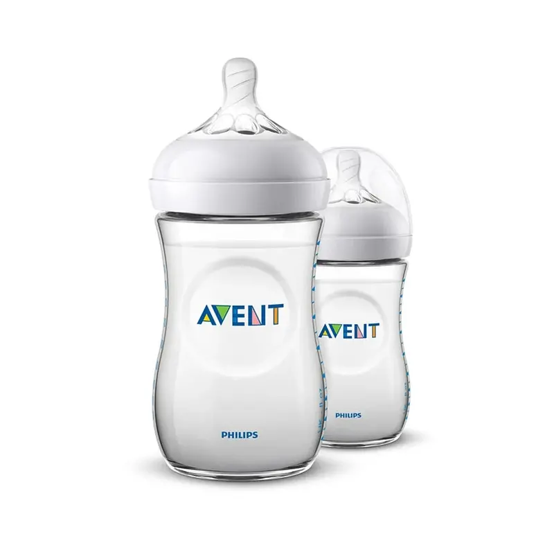 Philips Avent Natural 2.0 Baby Bottle – Twin Pack (2 × 260 Ml) 1