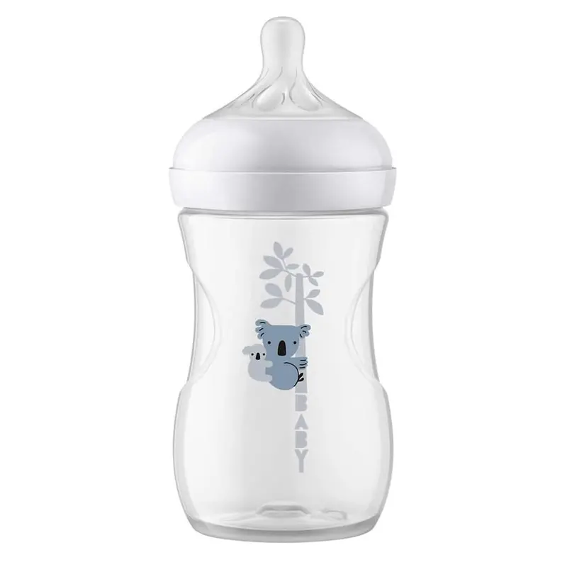 Philips Avent Natural 3.0 Koala-Themed Baby Bottle – 260Ml, Scy903/67 1