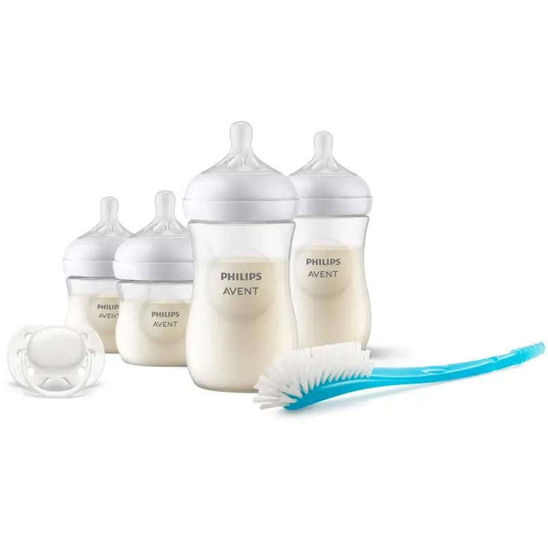 Philips Avent Natural 3.0 Newborn Gift Set – Includes 4 Bottles (Scd838/11) 1