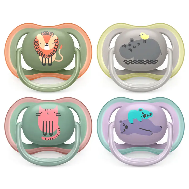 Philips Avent Soother Air Deco Mix – Ventilated Pacifiers For 6–18 Month Olds (2-Pack) 1