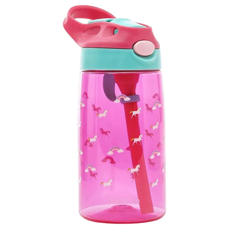 Pink Unicorn Tritan Water Bottle – Bonfino 1