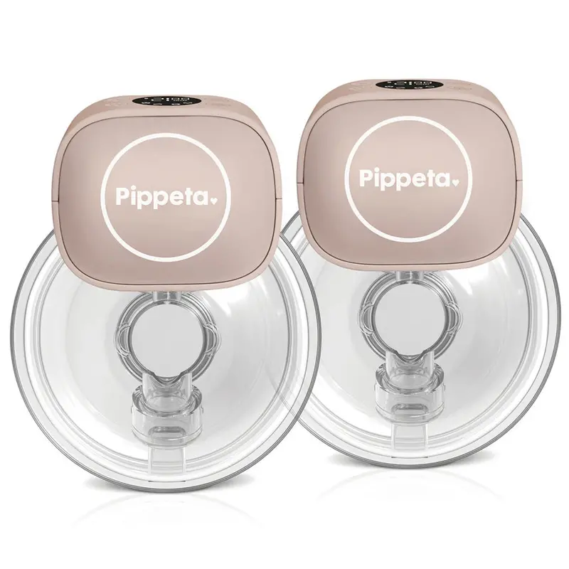 Pippeta Ash Rose Led Wearable Hands-Free Breast Pump (2-Pack) 1