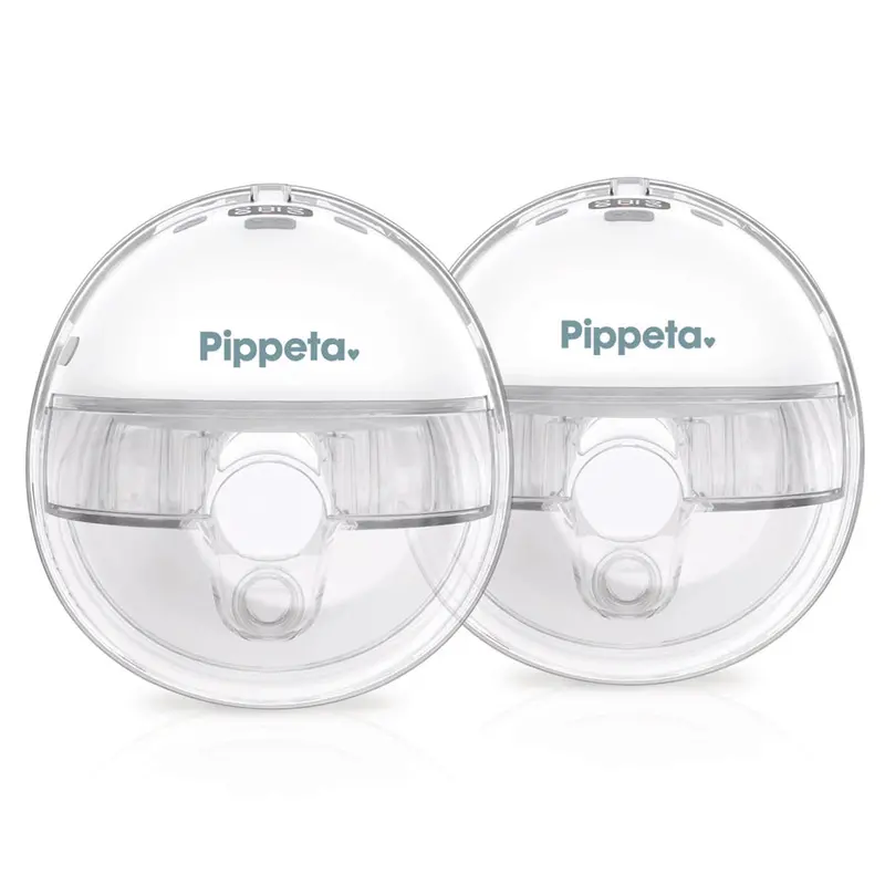 Pippeta Dual-Pack Led Hands-Free Compact Breast Pump 1