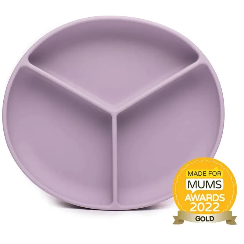 Pippeta Lilac Silicone Suction Plate With Secure Base 1