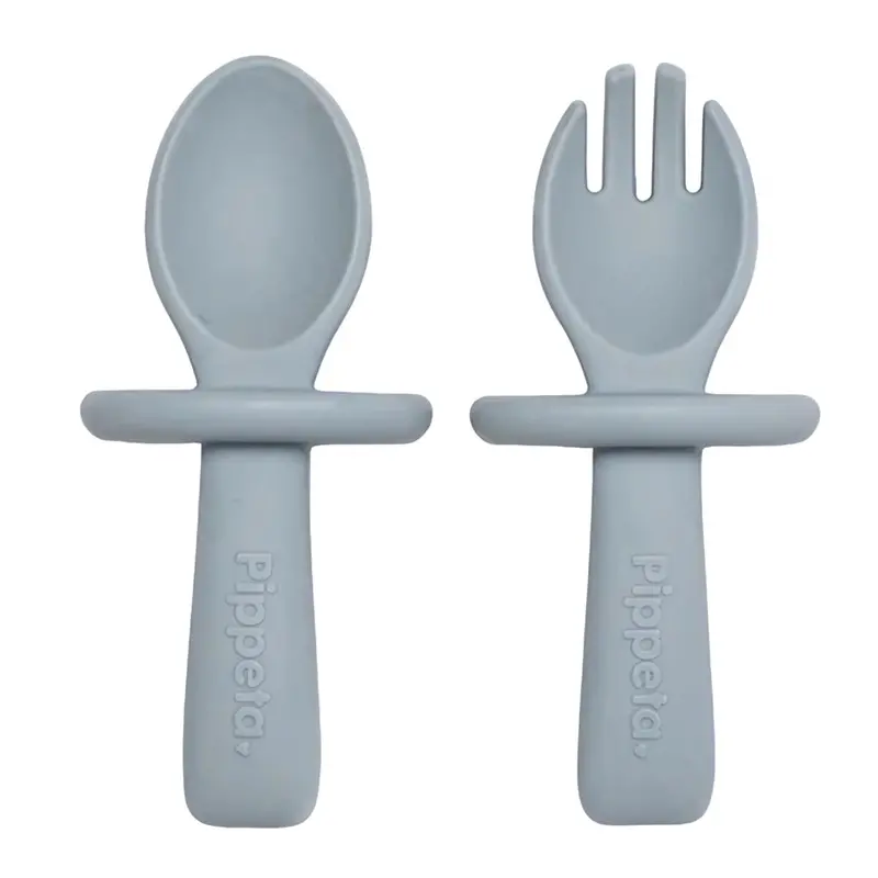 Pippeta Sea Salt First-Ever Spoon And Fork Set For Little Hands 1