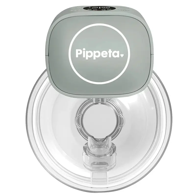 Pippeta Wearable Led Hands-Free Breast Pump – Sea Salt Color 1