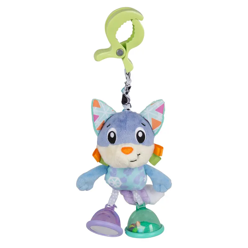 Playgro Arctic Fox Dingly Dangly Activity Toy 1
