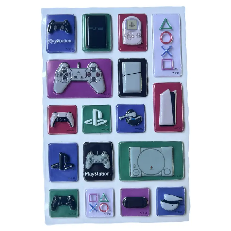 Playstation Pvc Embossed Sticker Pack 1