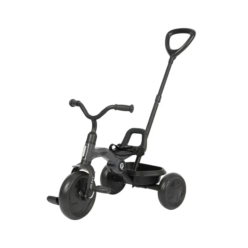 Qplay Ant+ Enabled Tricycle In Dark Grey 1
