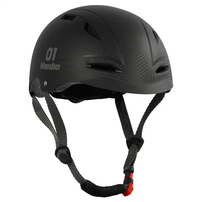 Qplay Manbo Adjustable Kids Safety Helmet – Lightweight Protection For Ages 1–6 (Black) 1