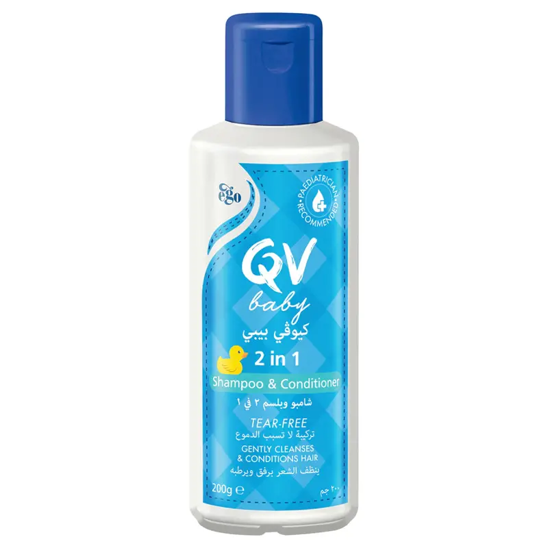 Qv Baby 2-In-1 Shampoo & Conditioner – 200G 1