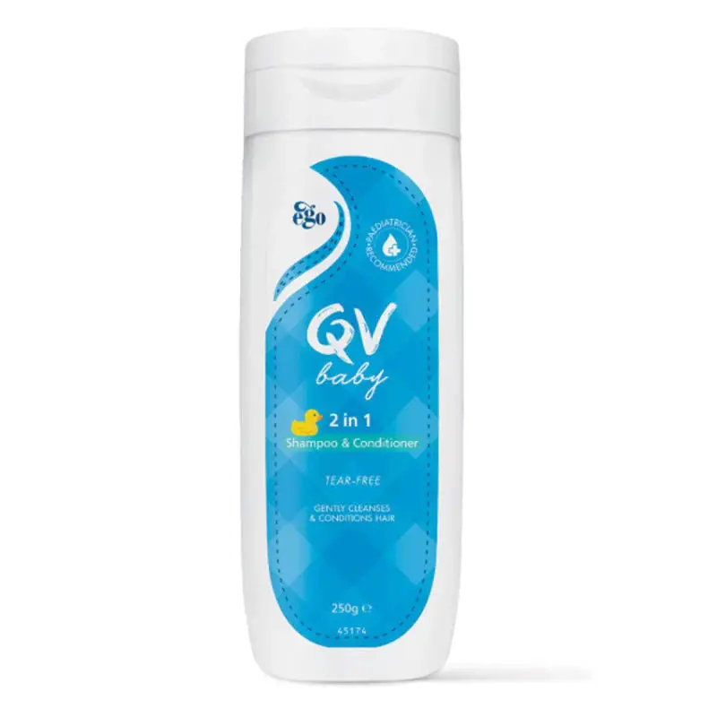 Qv Baby 2-In-1 Shampoo & Conditioner – 250G 1
