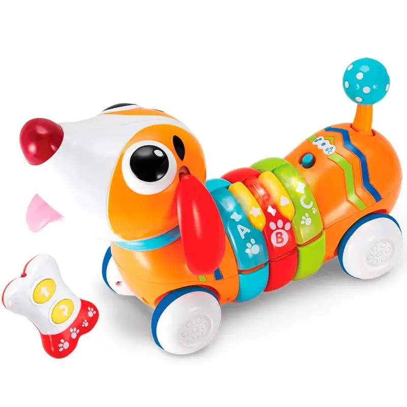 Remote-Controlled Rainbow Puppy Toy – Winfun 1