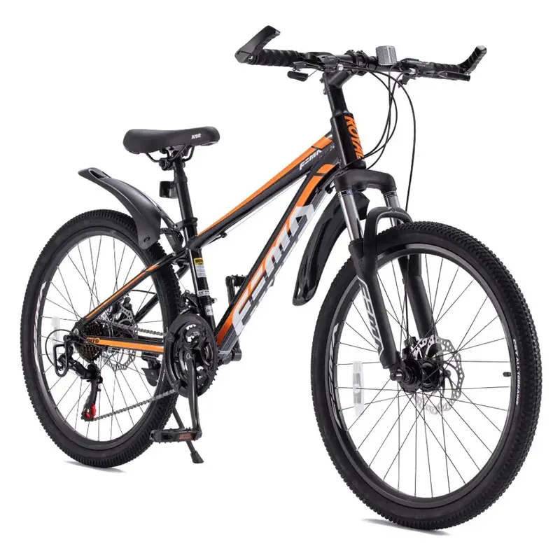 Royalbaby Royalloy 21-Speed Adult Hybrid Bike – Black 1