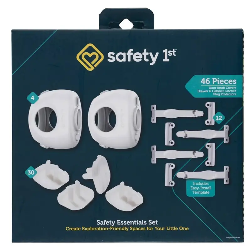 Safety 1St Essentials Safety Kit – 46-Piece Home Protection Collection 1