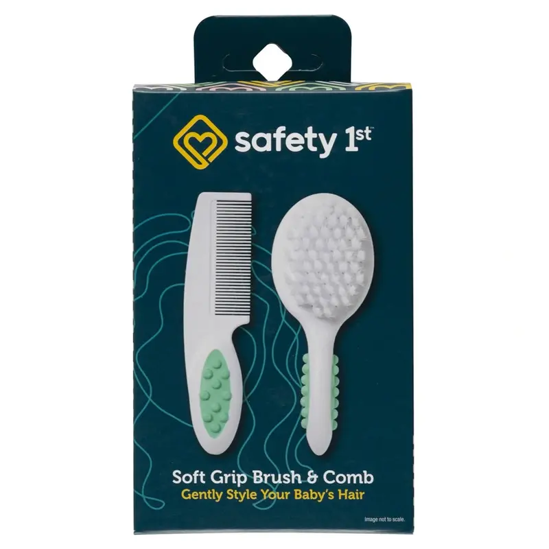 Safety 1St Infant Hair Care Brush And Comb – Arctic Blue 1