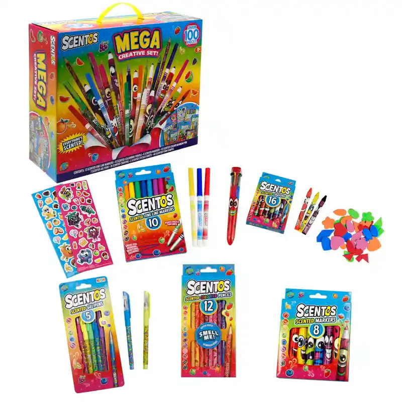 Scented Arts & Crafts Kit For Kids – Mega Creative Activity Set 1