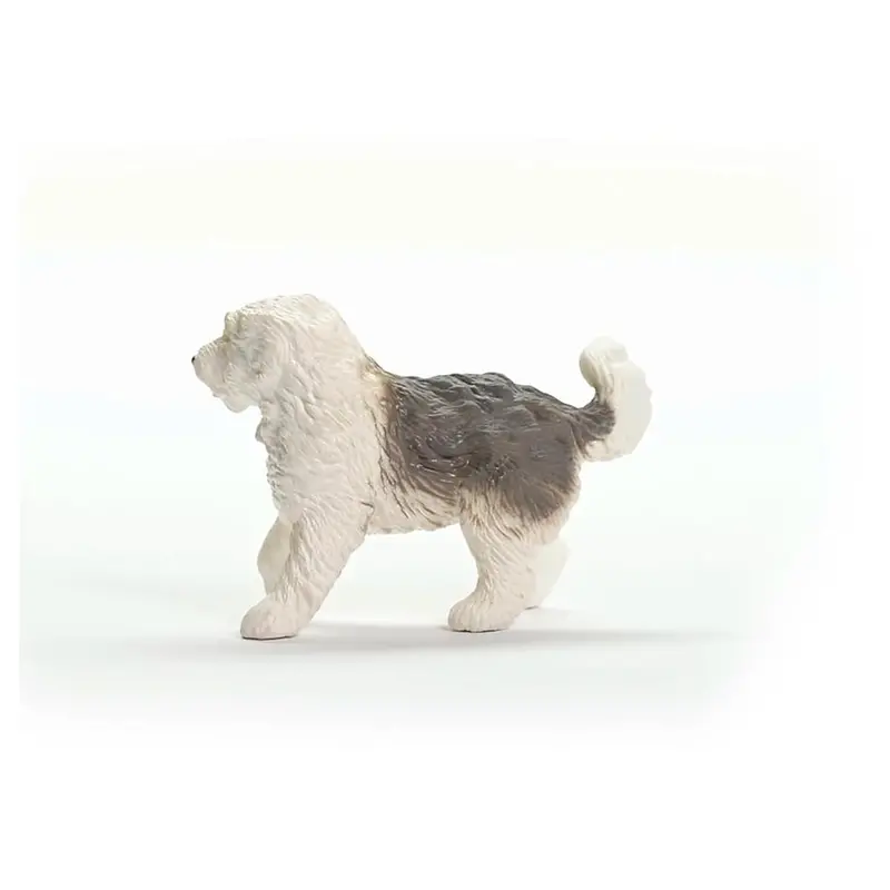 Schleich Farm World Old English Sheepdog Toy 1