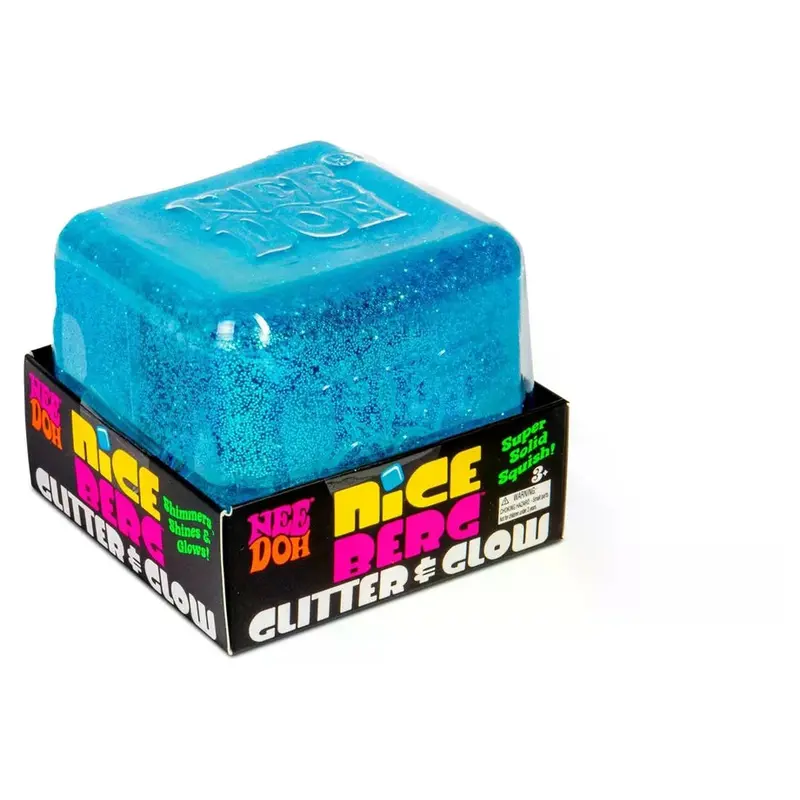 Schylling Niceberg Glitter & Glow Sensory Needoh 1