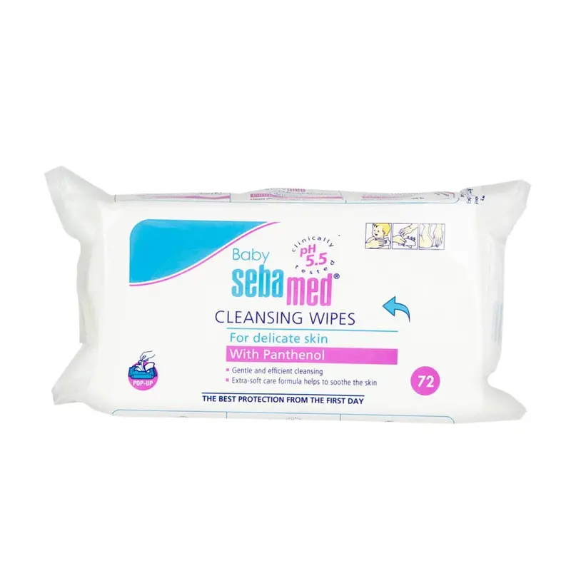 Sebamed Baby Wet Wipes – 72 Count, Mild Cleansing Formula 1