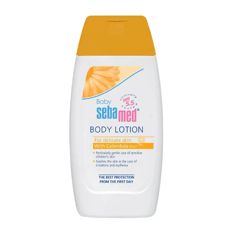 Sebamed Calendula Baby Lotion (5%) – 200Ml Gentle Moisturizer For Sensitive Skin 1