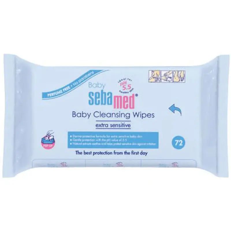 Sebamed Extra-Sensitive Baby Wet Wipes – Pack Of 72 1