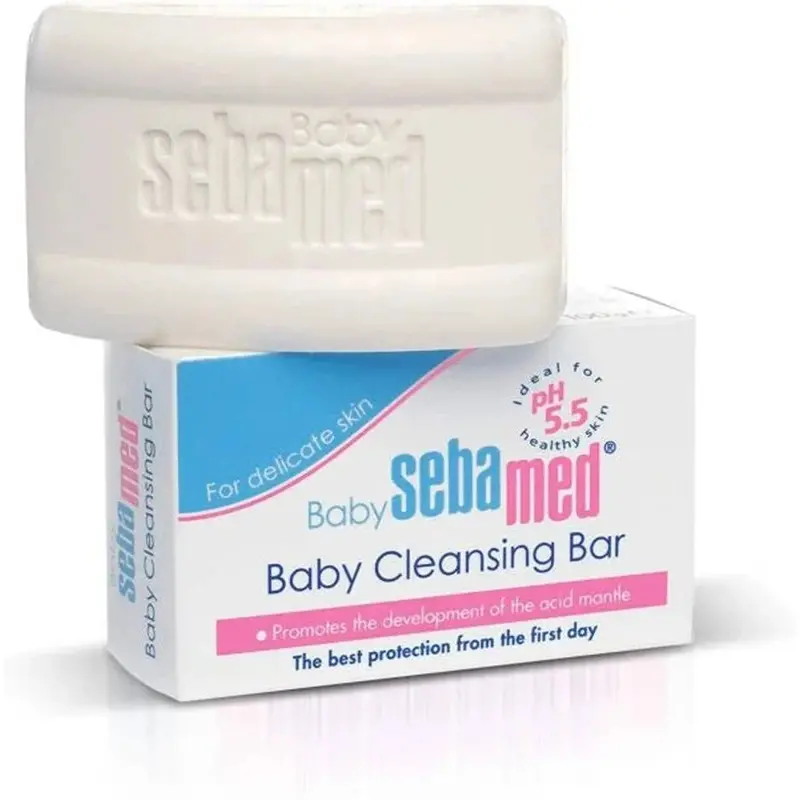 Sebamed Fragrance-Free Baby Cleansing Bar, 100 G 1