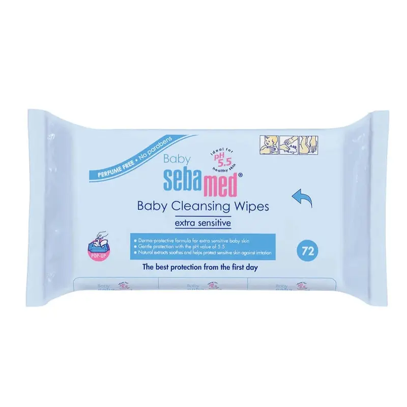 Sebamed Fragrance-Free Baby Wet Wipes – Pack Of 72 1