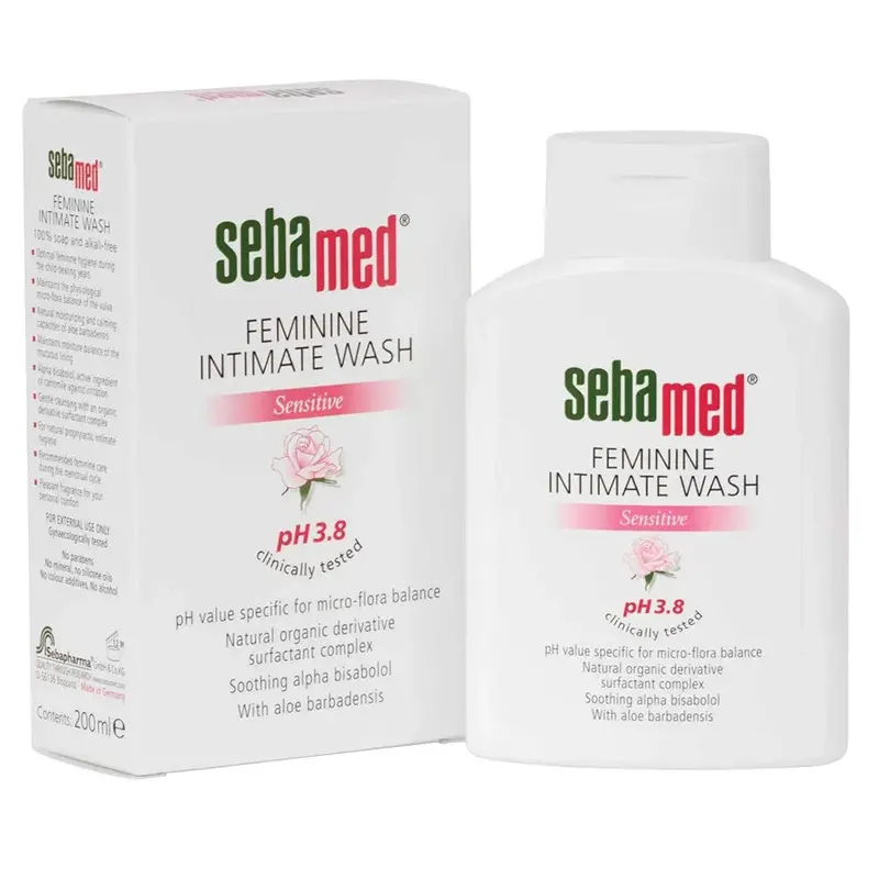 Sebamed Ultra-Gentle Intimate Cleanser (Ph 3.8), 200 Ml 1