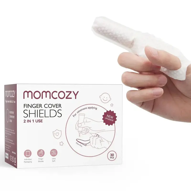 Silicone Finger Diaper Brush For Gentle Cleaning – Momcozy 1