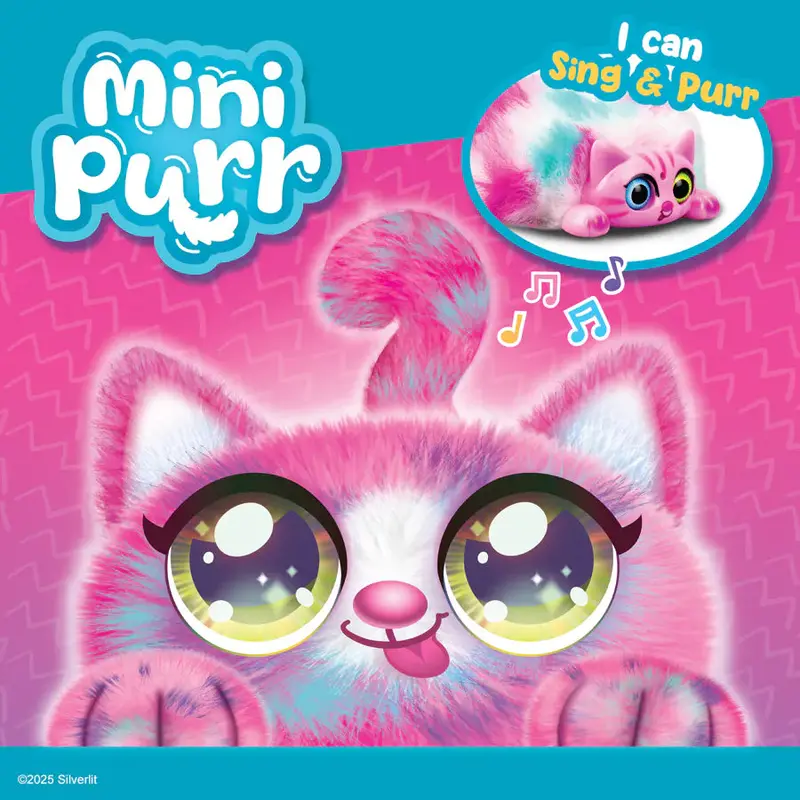 Silverlit Mini Purrs Interactive Kitten Toys Assortment 1