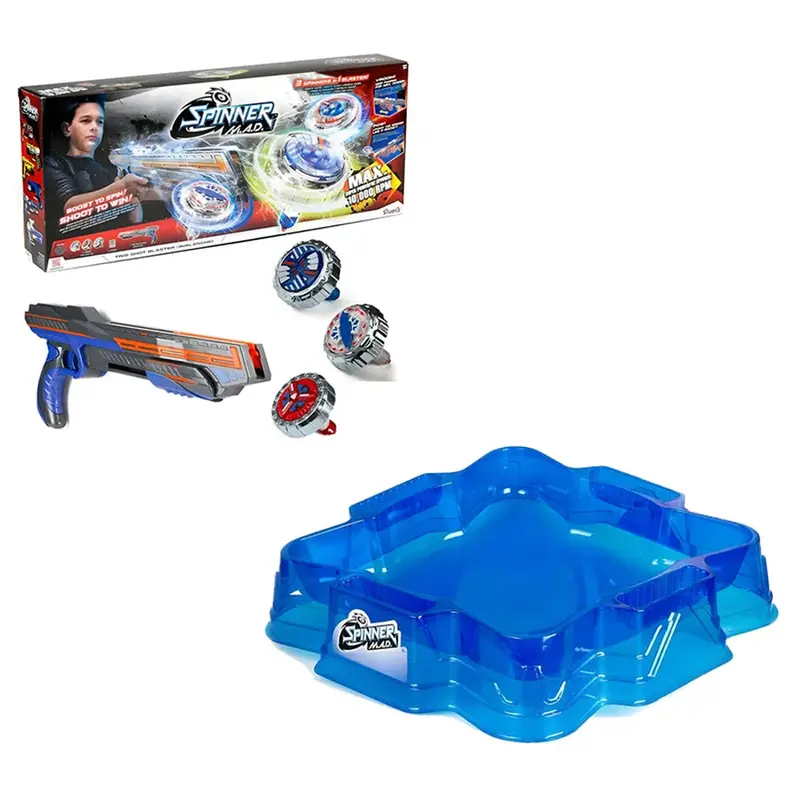 Silverlit Trio Shot Blaster – Avalanche Launcher & Battle Arena Set 1