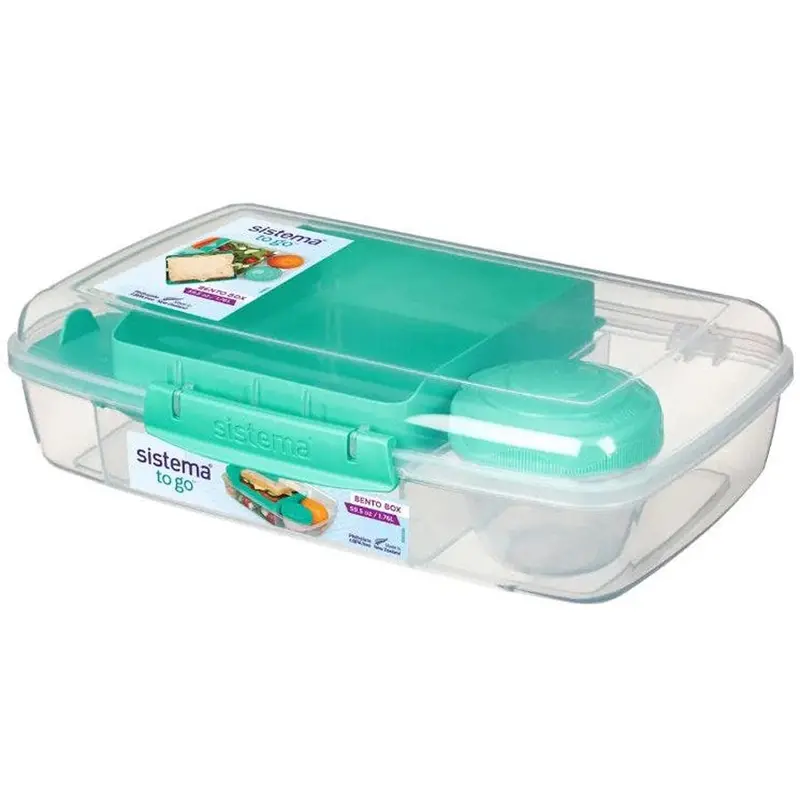 Sistema Bento Box To-Go – 1.76L Premium Leak-Proof Container 1