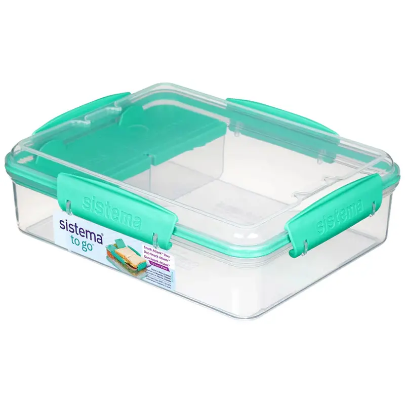 Sistema Snack Attack Duo To-Go – 975Ml Travel-Friendly Pair 1