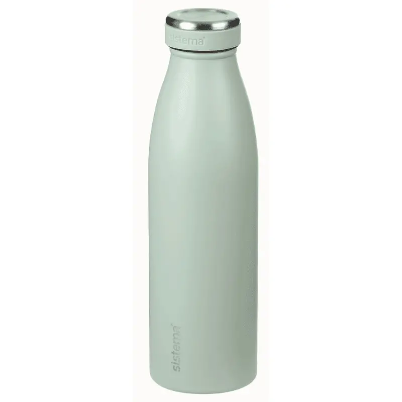 Sistema Stainless Steel Insulated Bottle – 500Ml, Double-Wall Vacuum Construction 1