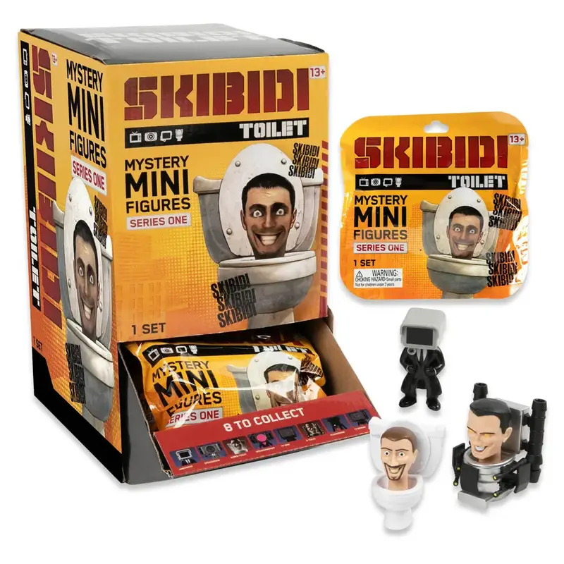 Skibidi Toilet Series 1 Blind Bag – Mini Mystery Figure Pack 1