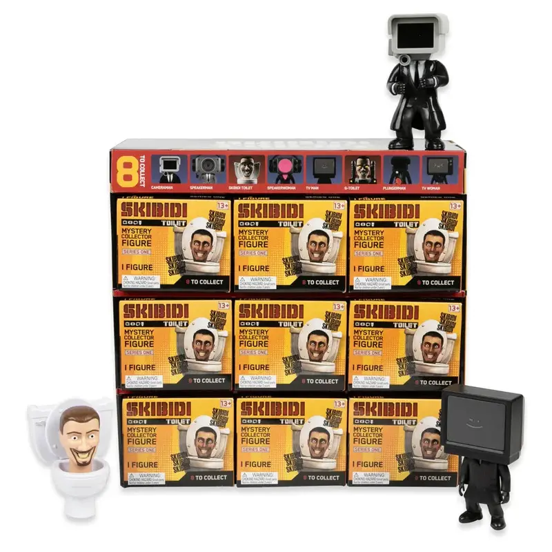 Skibidi Toilet Series 1 Collector Box – Sealed Mystery Figure Set 1