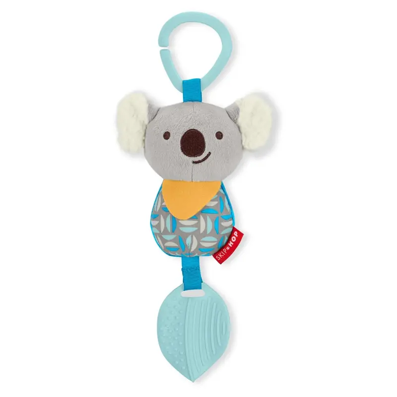 Skip Hop Bandana Buddies Koala Toy – Chime & Teethe Sensory Animal For Infants 1