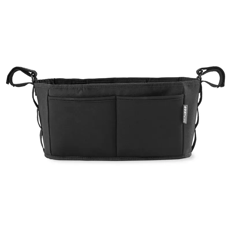 Skip Hop Stroller Organizer In Ultra Black – Compact Accessory Caddy For On-The-Go Parents 1