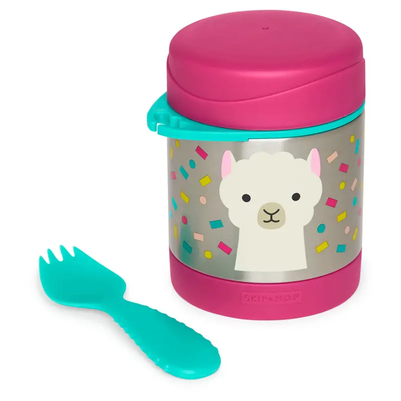 Skip Hop Zoo Llama Insulated Food Jar 1
