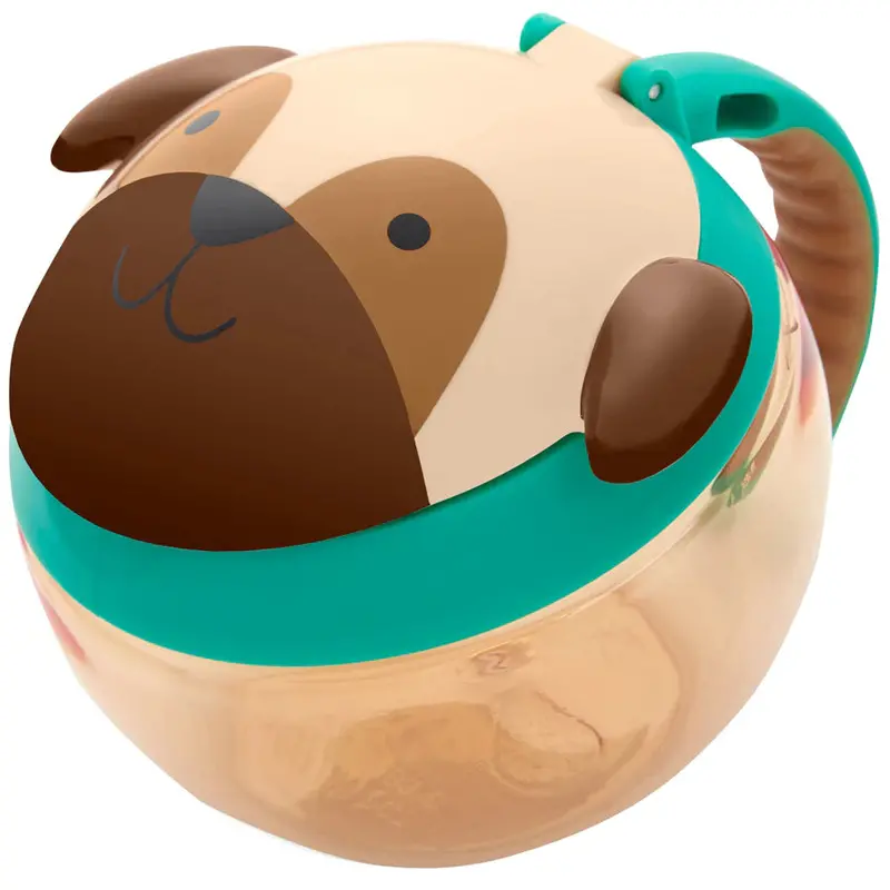 Skip Hop Zoo Pug Snack Cup For Kids 1