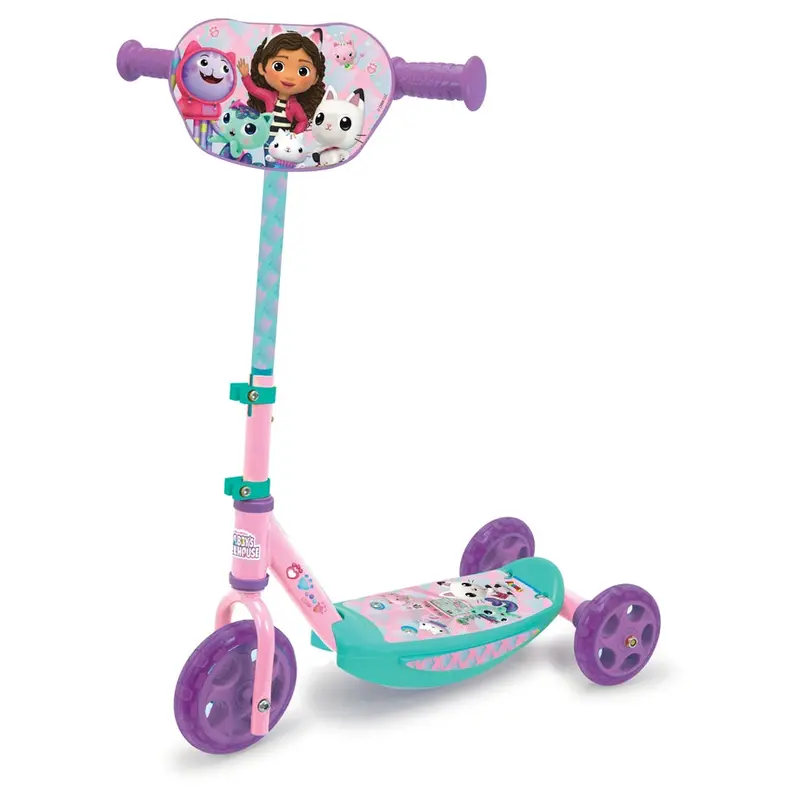 Smoby Gabby 3-Wheel Scooter – Lightweight Ride-On For Young Children 1