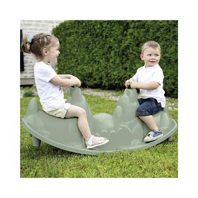 Smoby Green Dogs Rocker – Animal-Themed Balance Toy 1