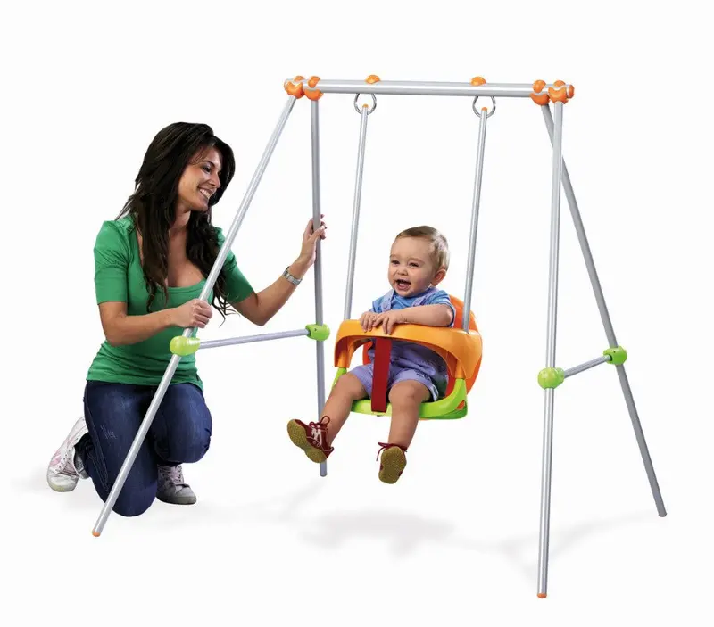 Smoby Sweet Swing Infant And Toddler Swing Set 1
