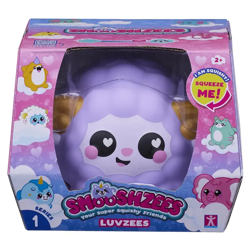 Smooshzees Luvzees Sheep – 4.5" Adorable Mini Plush In Willow Theme 1