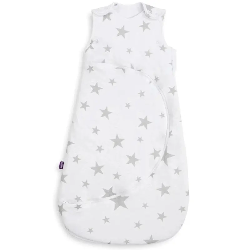 Snuzpouch 1.0 Tog Sleeping Bag – Grey Star Pattern (0–6 Months) 1