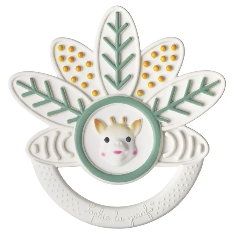 Sophie La Girafe Mille Feuille Teething Ring – Five-Sense Exploration Toy (Multicolor) 1