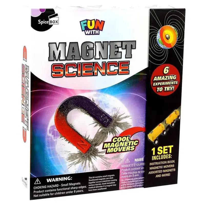 Spicebox Magnet Science Experiment Kit – 6 Hands-On Learning Activities 1